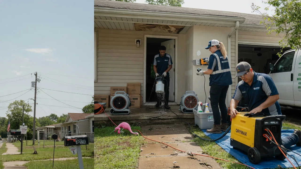 Storm Damage Water Removal in Middleton, TN near me